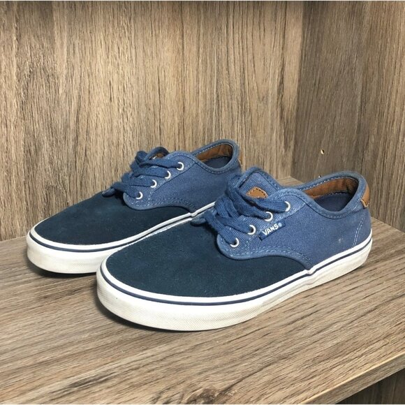 Vans Other - Vans Chima Ferguson Pro Sydney Blue Suede Canvas Youth 4.5 Womens 6
